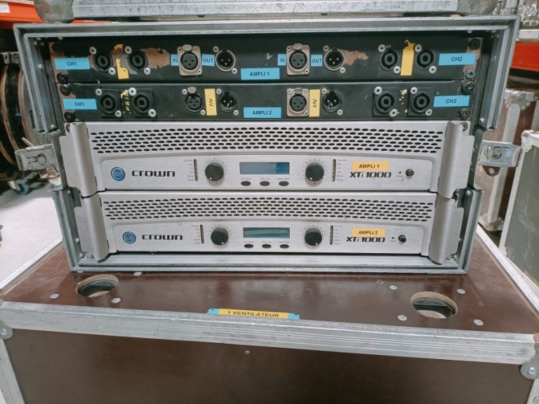 2 Ampli CROWN XTI1000