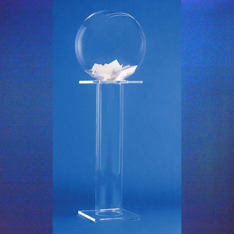 URNE BOULE DE CRISTAL SUR PIED UBCPTM