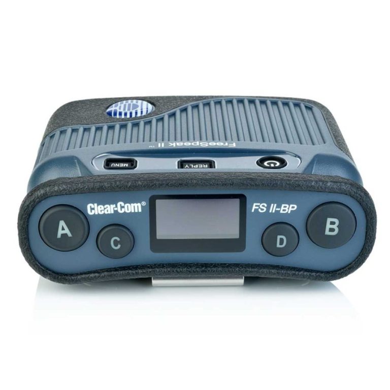 clear com freespeak ii beltpack boitier ceinture 19ghz
