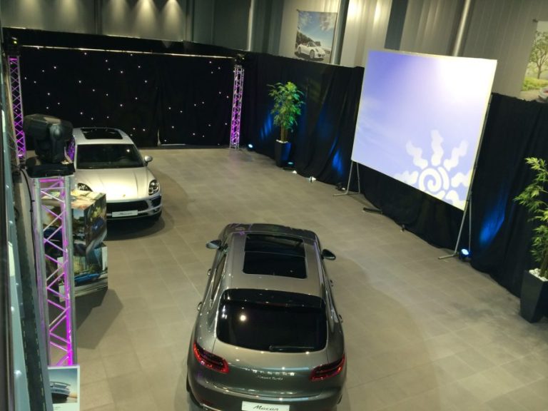 ecran rideaux porsche