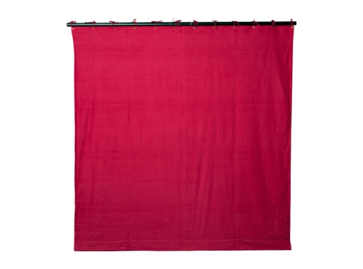 pendrillon bordeaux plombe l 3m h 7m 320g m2 taps molleton satin classe m1